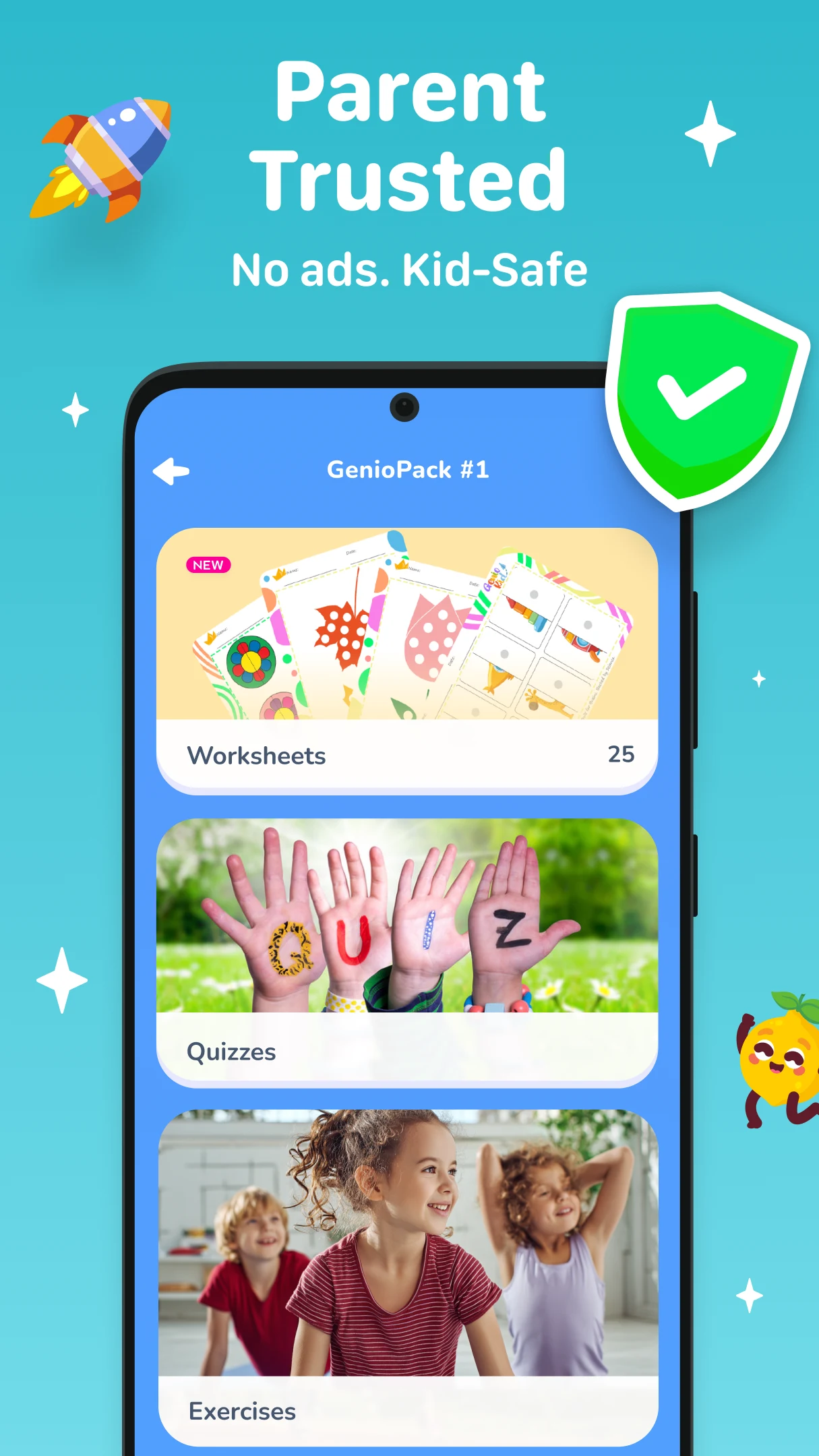 GenioKid: Kids Learning Games screenshot