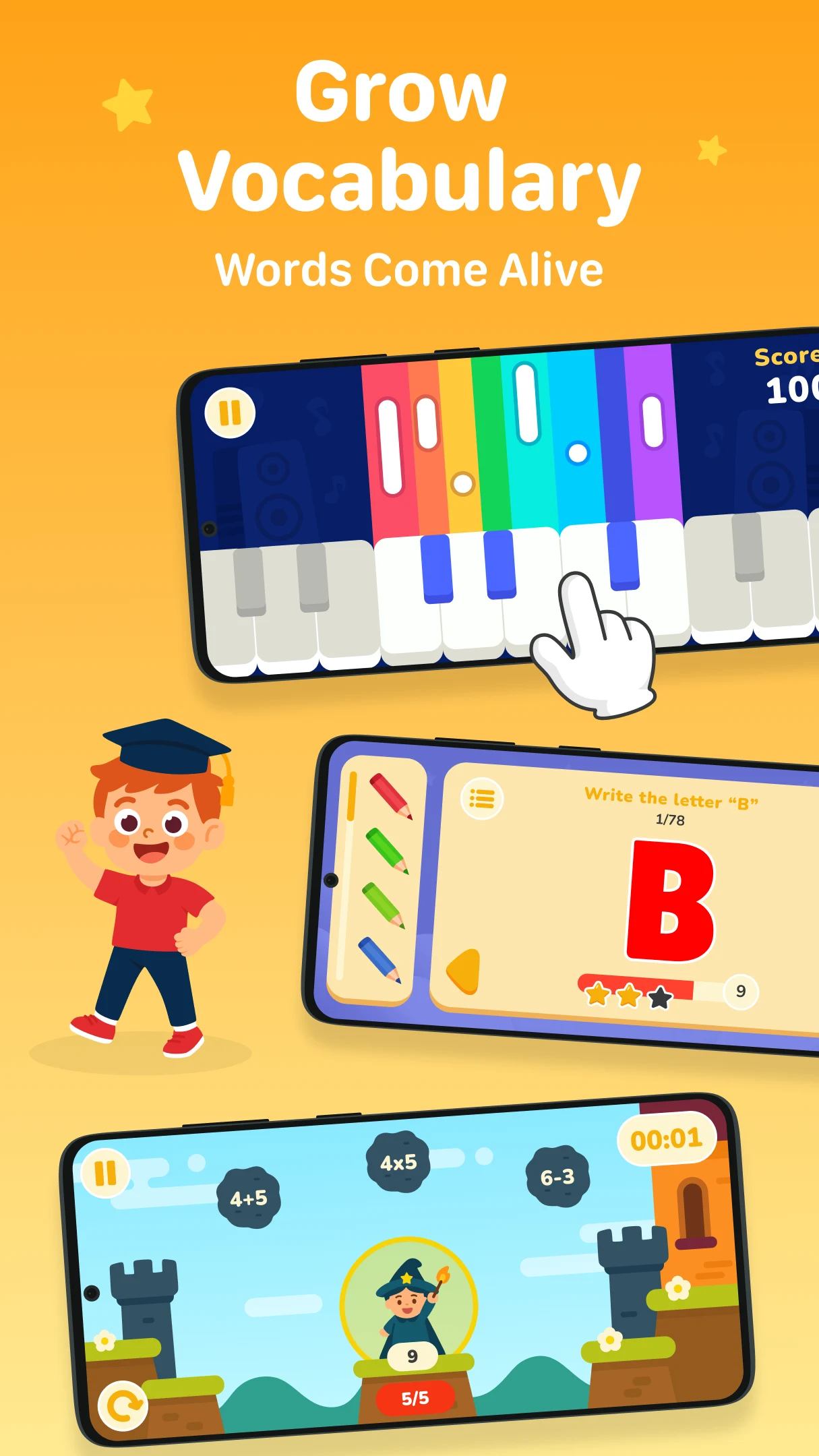 GenioKid: Kids Learning Games screenshot