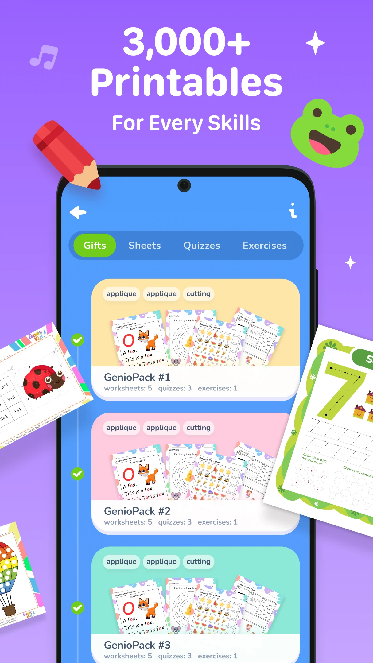 GenioKid: Kids Learning Games screenshot